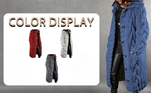 New Style Cardigan Sweater Coat | Fashionable Sweater, Casual V-neck Solid Color for Fall/Winter