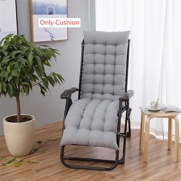 Sun Lounger Cushion Pads 160*50*8cm, Garden Bench Cushion Chair Cushion, Thick Garden Recliner Chair Cushion Sunbed Cushion 2 3 Seater Seat Pad for Porch Swing Patio Lawn Various Colour Options