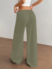 Two-Piece Set Women'S Elegant Trousers Casual Straight-Leg Pants