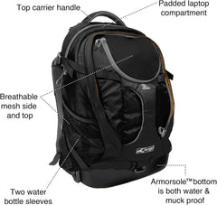 Kurgo G-Train Pack, Carrier Backpack for Small Dogs and Cats, Ideal for Hiking or Travel, Waterproof Bottom, Chili Red
