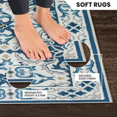 1pc Premium Ultra Soft Non-Slip Printed Rug – Thickened Wear-Resistant Washable Themed Floor Mat for Living Room, Bedroom, Dining Room, Porch, Balcony & Home Decor