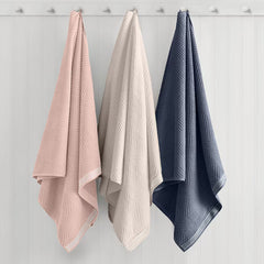 Caro Home 100% Cotton Bath Sheet in 3 Colours