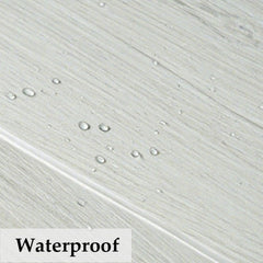 36pcs 5 mÂ² Floor Planks Tiles white Self Adhesive Wood Effect Vinyl Flooring UK NEW