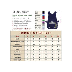 Pack of 2 Tabard Apron | Aprons for Men, Women, and Ladies | Professional Cooking Aprons with 2 Pockets | Adjustable Kitchen Apron for Baking, BBQ, Grilling, Gardening, Crafting, Cleaning, Painting, Barista, Restaurant Work | Cute & Stylish Gift Apron for