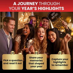 BEST of the YEAR – the Feel-Good Game for New Year’S Eve 2025 | Sparks Meaningful Conversations | Gift Idea for Secret Santa & Holiday Family Game Night for Adults & Kids | 1–10 Players