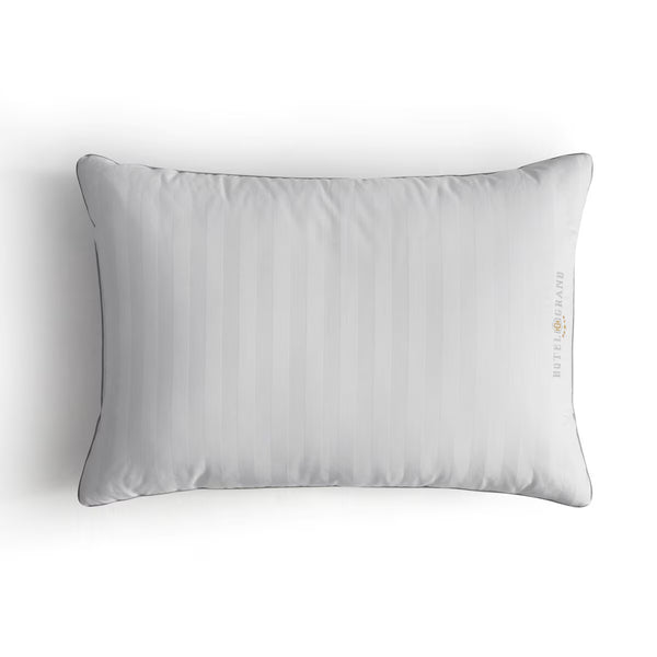 Hotel Grand Feather & down Rolled Pillow, 2 Pack