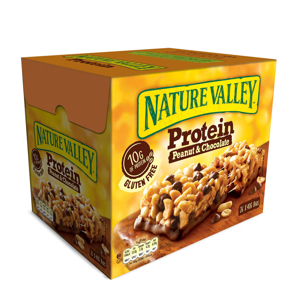 Nature Valley Protein Bar Peanut & Chocolate, 26 X 40G