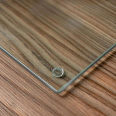 60x40cm Worktop Saver Protector Board Glass Clear Ideal for Chopping Cutting