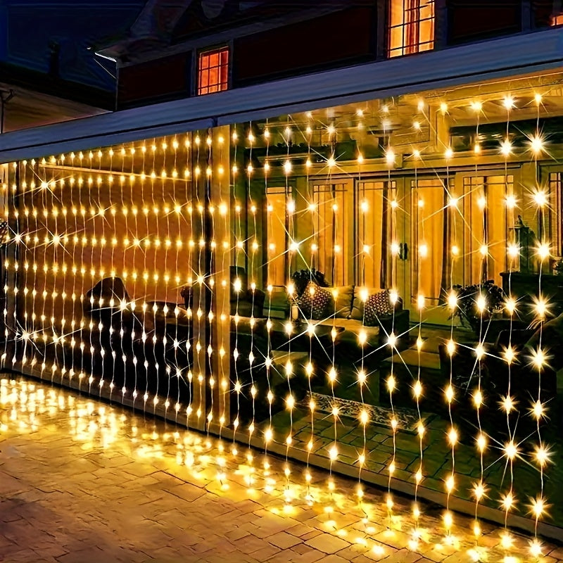 200-LED Solar Fairy String Lights - Indoor/Outdoor Multi-Colour Changing Garden Decor, Suitable for Fences, Courtyards And Wedding Settings - Push-Button Control, Ip65 Rated, Outdoor Lighting | Garden Decor | Solar Lighting, Solar String Lights