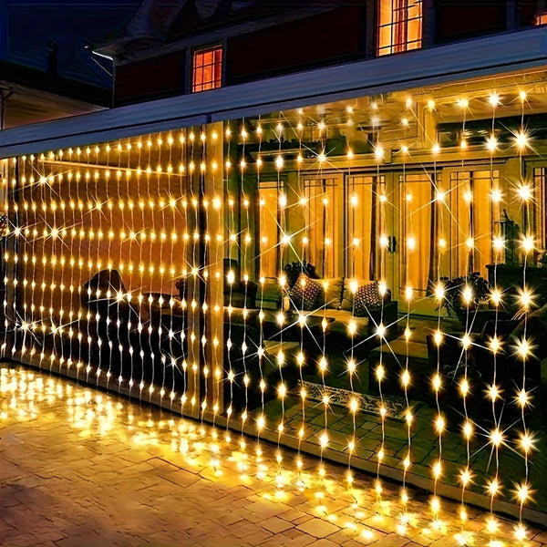 200-LED Solar Fairy String Lights - Indoor/Outdoor Multi-Colour Changing Garden Decor, Suitable for Fences, Courtyards And Wedding Settings - Push-Button Control, Ip65 Rated, Outdoor Lighting | Garden Decor | Solar Lighting, Solar String Lights