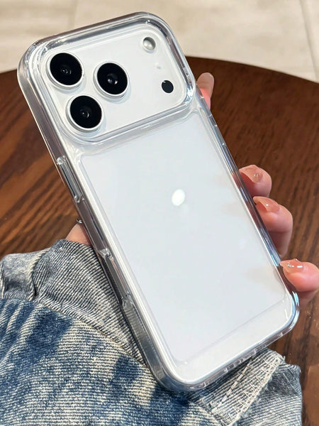 Phone Case - This Acrylic Shock-Resistant Phone Case Has a See-Through Frame And a Sturdy Hard Back, Designed to Work Perfectly with Iphone 17 Pro Max/17 Pro/17 Air, Iphone 16/16 Pro Max/16 Pro/16 Plus/16E, Iphone 15/14/13 Pro Max/13 Pro
