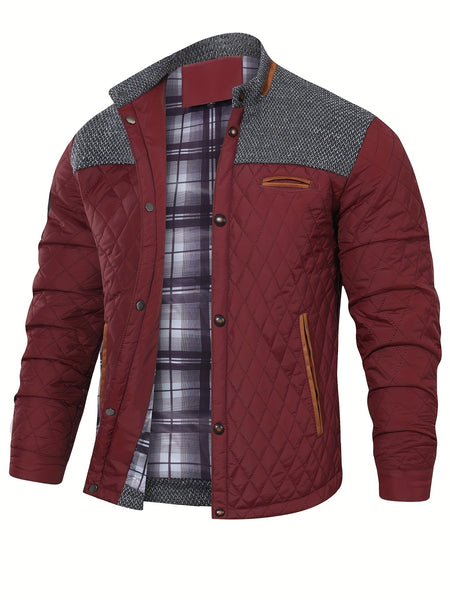 Men's Lightweight Warm Jacket, US Sizes