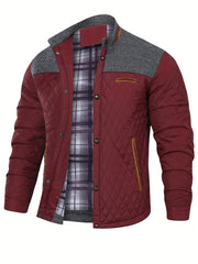 Men's Lightweight Warm Jacket, US Sizes