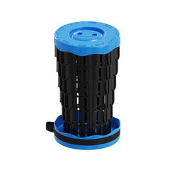 Portable Folding Stool Lightweight Yet More Sturdy with Load Capacity 180KG, Retractable Plastic Foldable Collapsible Stool for Camping Fishing Hiking BBQ Outdoors Indoors Kitchen