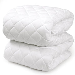 4B Quilted Waterproof Mattress Protector Extra Deep 30cm with Quilted Top Layer and All-Around Elastic, Designed for Stable Mattress Fit and Easy Maintenance, Suitable for Home Use, Guest Rooms and Let Properties, Available in Single Small Double 4FT Doub