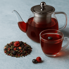Wellness Herbal Tea Selection – 3 Flavors, 100g Each – 50+ Cups Per Blend – Relaxing & Natural – UK Hand-Blended – Perfect Gift
