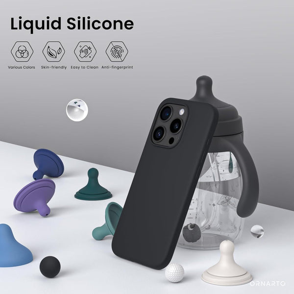 Case For iPhone 16 Pro Max Plus 15 Pro Max Plus 16e (2025) 14 Pro Max Plus 13 Pro Max Mini 12 Pro Max Mini 11 Pro Max Black Shockproof Phone Cover