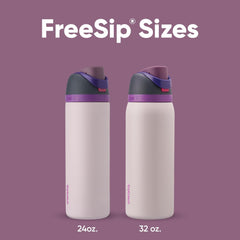 Owala Freesip Insulated Stainless Steel Water Bottle with Straw for Sports and Travel, Leak Proof, Bpa-Free, 710Ml, All colors