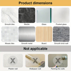 50pcs Marble Self-Adhesive Wall Tiles Wall Hanging Decor Fashion 30x30cm