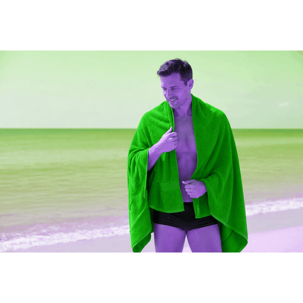 Pack of 4 Jumbo Bath Sheets Set 100% Egyptian Cotton (80x140 CM) Quick Dry 500GSM Highly Absorbent Soft Feel Bath Sheets XL Bathroom Towel Perfect for Daily Use