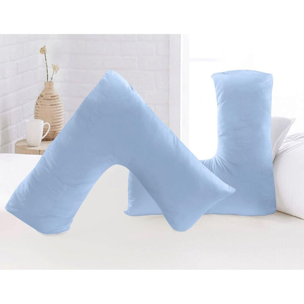 V shaped pillow case microfiber Back & Neck Support Pregnancy/Nursing V Pillowcase cover only Microfiber.