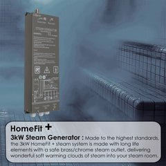 Insignia HOMEFIT+ DIY Steam Room Kit