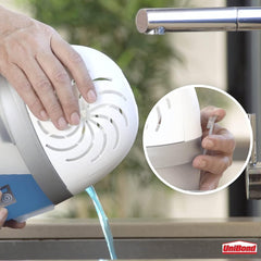 Unibond AERO 360° Moisture Absorber Neutral Refill Tab, Ultra-Absorbent and Odour-Neutralising, for AERO 360° Dehumidifier, Condensation Absorbers, (4 X 450G)