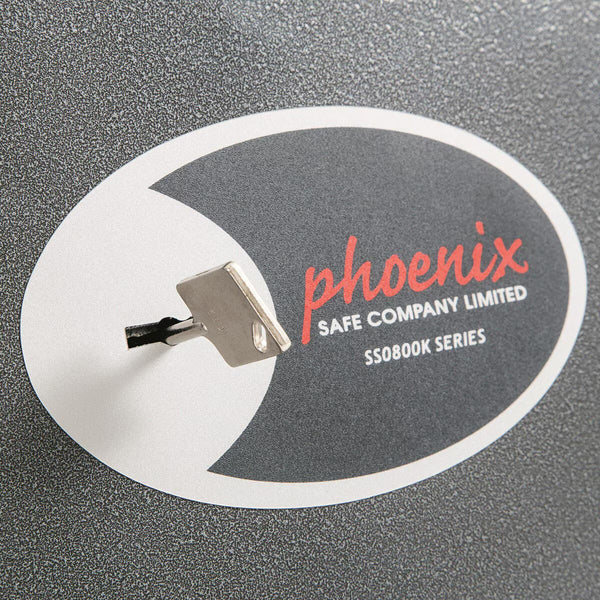 Phoenix 17 Litre Vela Home and Office SS0802K Security Safe with Key Lock