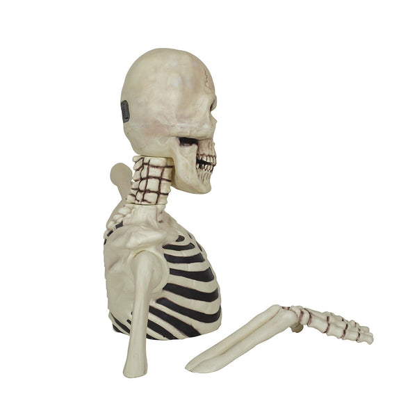 Halloween 5ft (1.6m) Giant Ground Breaking Skeleton with Lights & Sounds