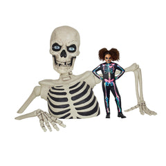 Halloween 5ft (1.6m) Giant Ground Breaking Skeleton with Lights & Sounds
