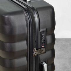 Rock Berlin 3 Piece Hardside Luggage Set in Purple