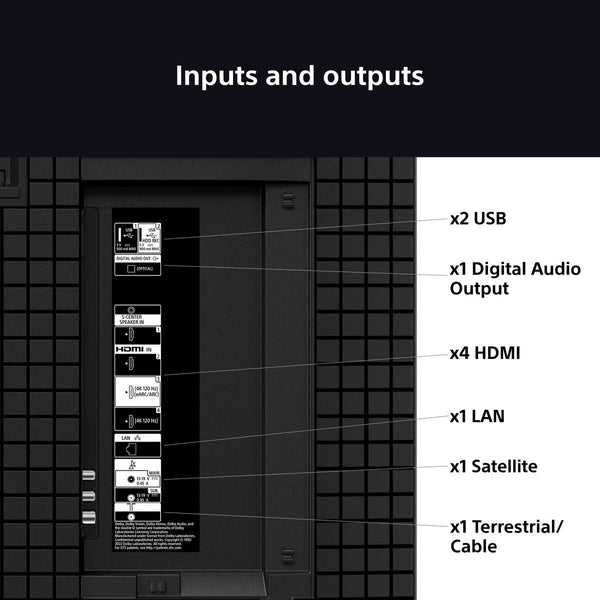 Sony Bravia 3 K55S38BP 55 inch 4K Ultras HD Smart TV