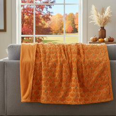 Ashford Home Embroidered Halloween Throw in 3 Designs, 152 X 178 Cm