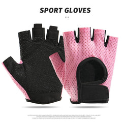 Breathable Fitness Gloves for Men and Women, Non-Slip Half-Finger Yoga Pull-Up Gloves, Anti-Callus