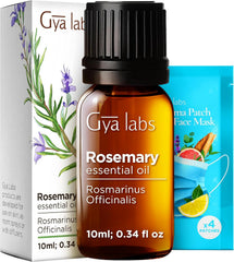 Gya Labs Rose Essential Oils for Skin - 100% Pure Natural Rose Oil for Face, Hair, Diffuser, Perfume & Candle Making Scent Aromatherapy (10Ml)