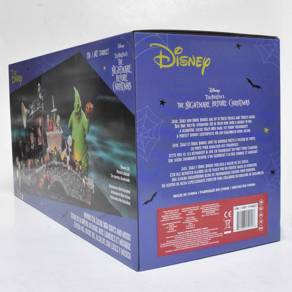 9 inch (22.8 cm) Disney The Nightmare Before Christmas Mayor’s Car Scene with Lights and Music – Halloween Decoration