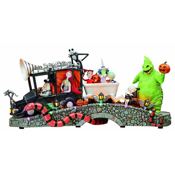 9 inch (22.8 cm) Disney The Nightmare Before Christmas Mayor’s Car Scene with Lights and Music – Halloween Decoration