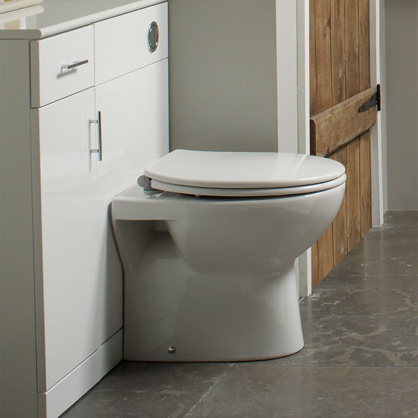 Tavistock Alaska Soft Close Thermoset Toilet Seat with Concealed Hinge Mechanism
