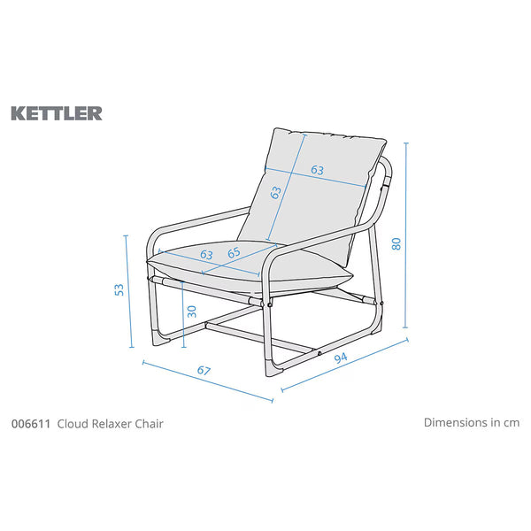 Kettler Cloud Relaxer Chair