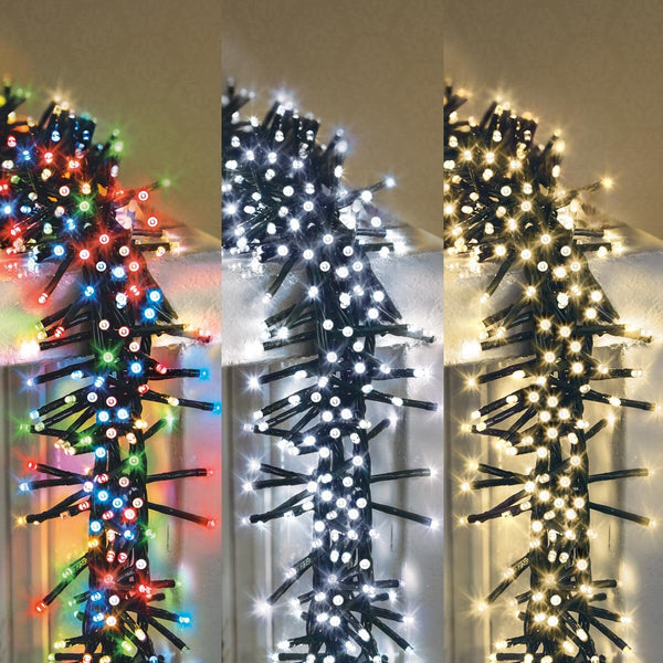 Premier 960 LED Multi Action Cluster Lights with Timer