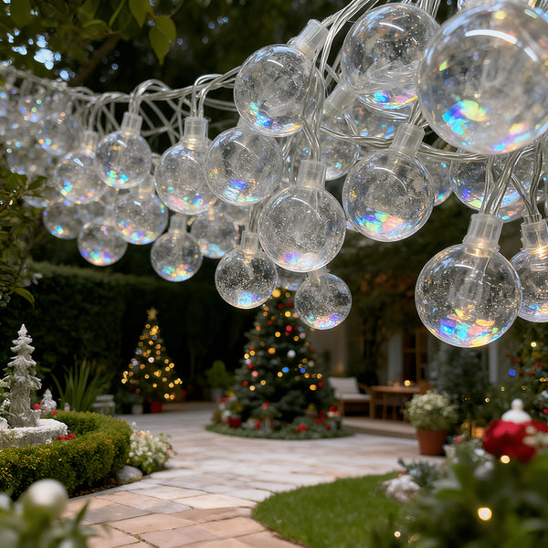 LED Fairy Lights Bulbs Glass Bulbs IP44 Retro Lighting for Indoor/Outdoor Decoration for Garden Party Patio Room Balcony Warm White(10m/20m/30m, 80 LED/160 LED/240 LED)