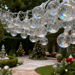 LED Fairy Lights Bulbs Glass Bulbs IP44 Retro Lighting for Indoor/Outdoor Decoration for Garden Party Patio Room Balcony Warm White(10m/20m/30m, 80 LED/160 LED/240 LED)