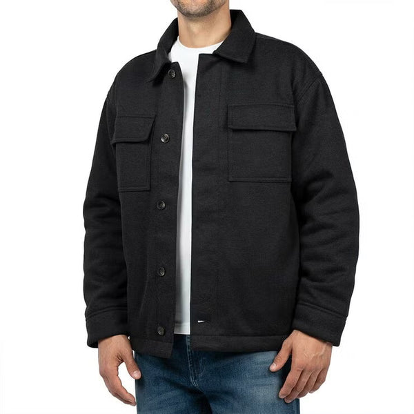 Jachs Men'S Quilted Shirt Jacket