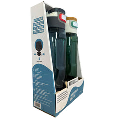 Kambukka Elton 1L Tritan Water Bottle, 2 Pack