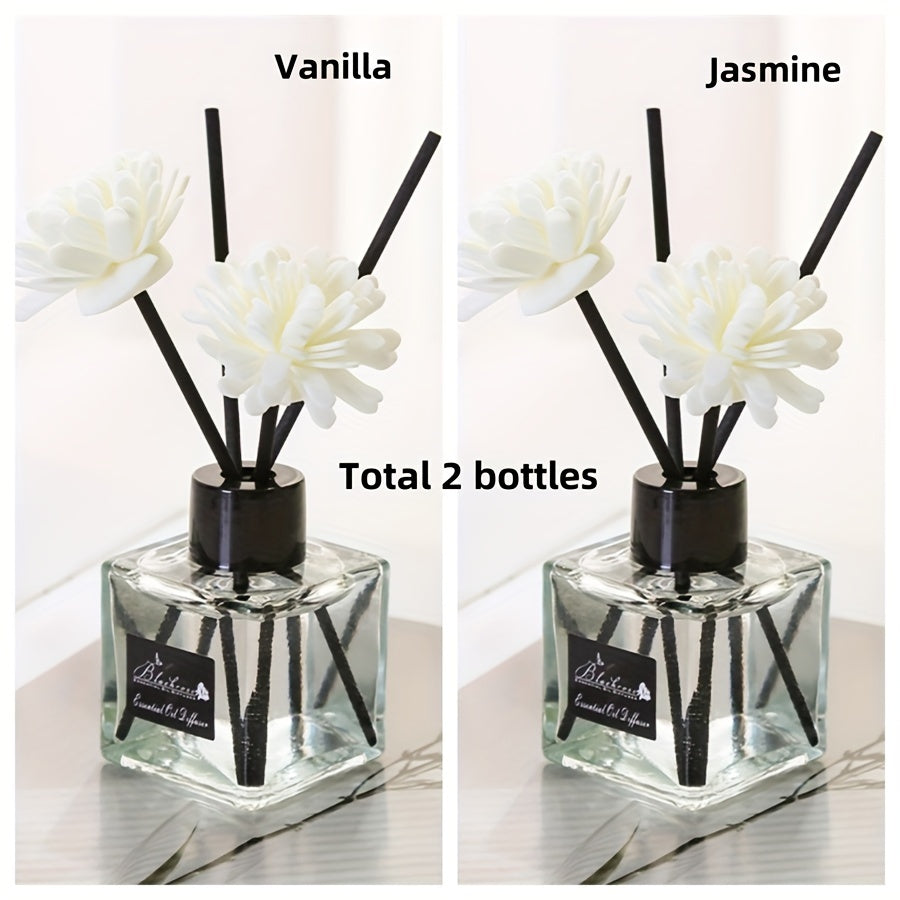 2 bottles of different scent aromatherapy set, rattan evaporation scent is strong, a variety of optional