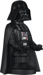 Exquisite Gaming: Star Wars: Darth Vader - Original Mobile Phone & Gaming Controller Holder, Device Stand, Cable Guys, Licensed Figure (Multi-Colored)