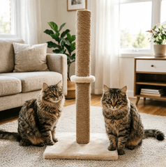Cat Scratching Post 62CM Pole Scratcher Tree Scratch Post Woven Sisal Tall