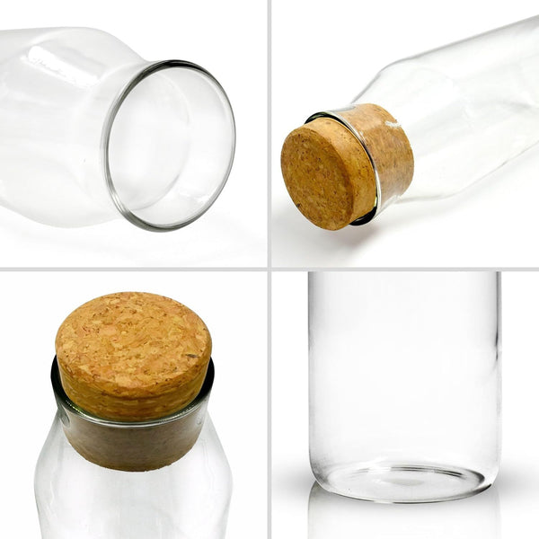 1L Water Fridge Jug Carafe - Glass 1000Ml Carafe