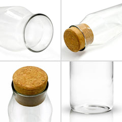 1L Water Fridge Jug Carafe - Glass 1000Ml Carafe