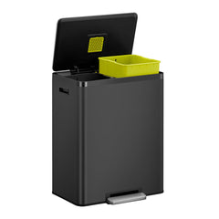 EKO Ecocasa II 60L Recycling Bin in Matte Black